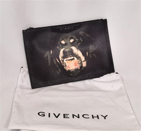 givenchy dog clutch bag|givenchy purses.